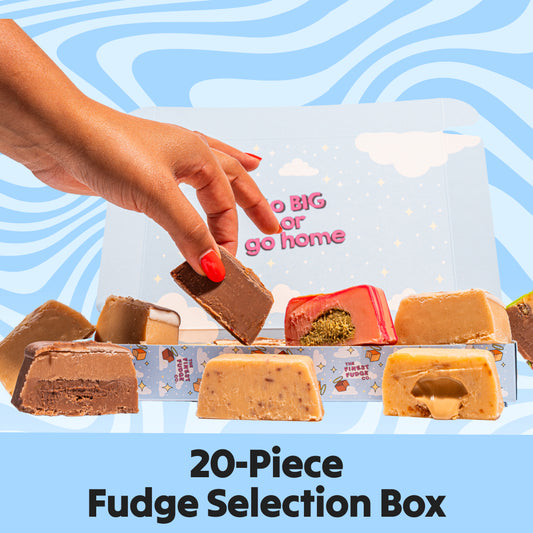 20-Piece Fudge Selection Box