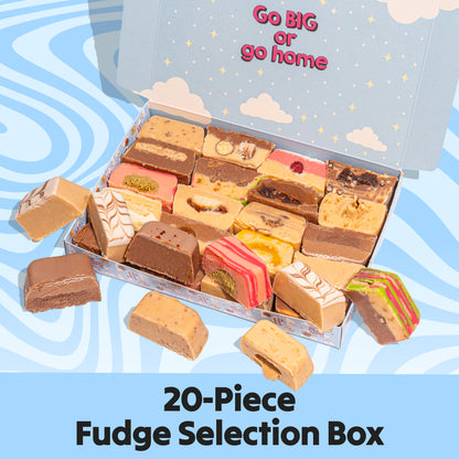 20-Piece Fudge Selection Box