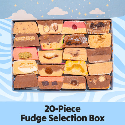 20-Piece Fudge Selection Box