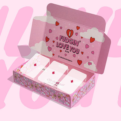 'I Fudgin' Love You' Box Design